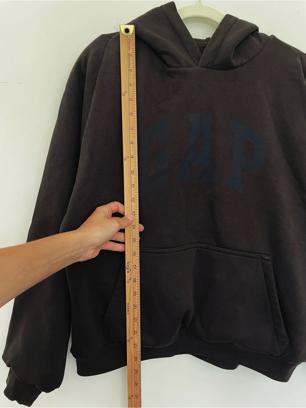Yeezy Gap Balenciaga Dove Hoodie Large Sweatshirt Baggy Oversized Loose Logo